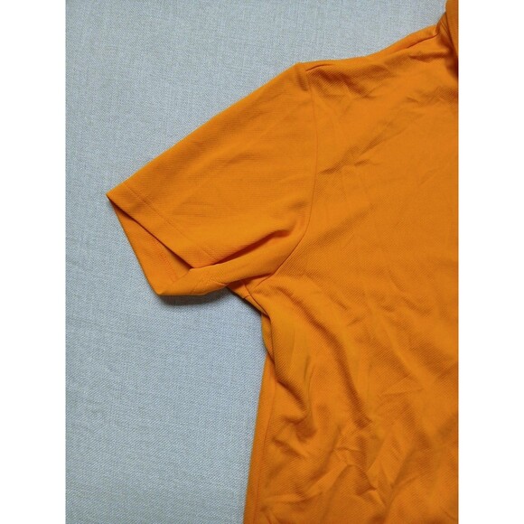 Puma Sport Lifestyle Men’s Orange Short Sleeve Golf Polo Shirt Size Large - Picture 3 of 13